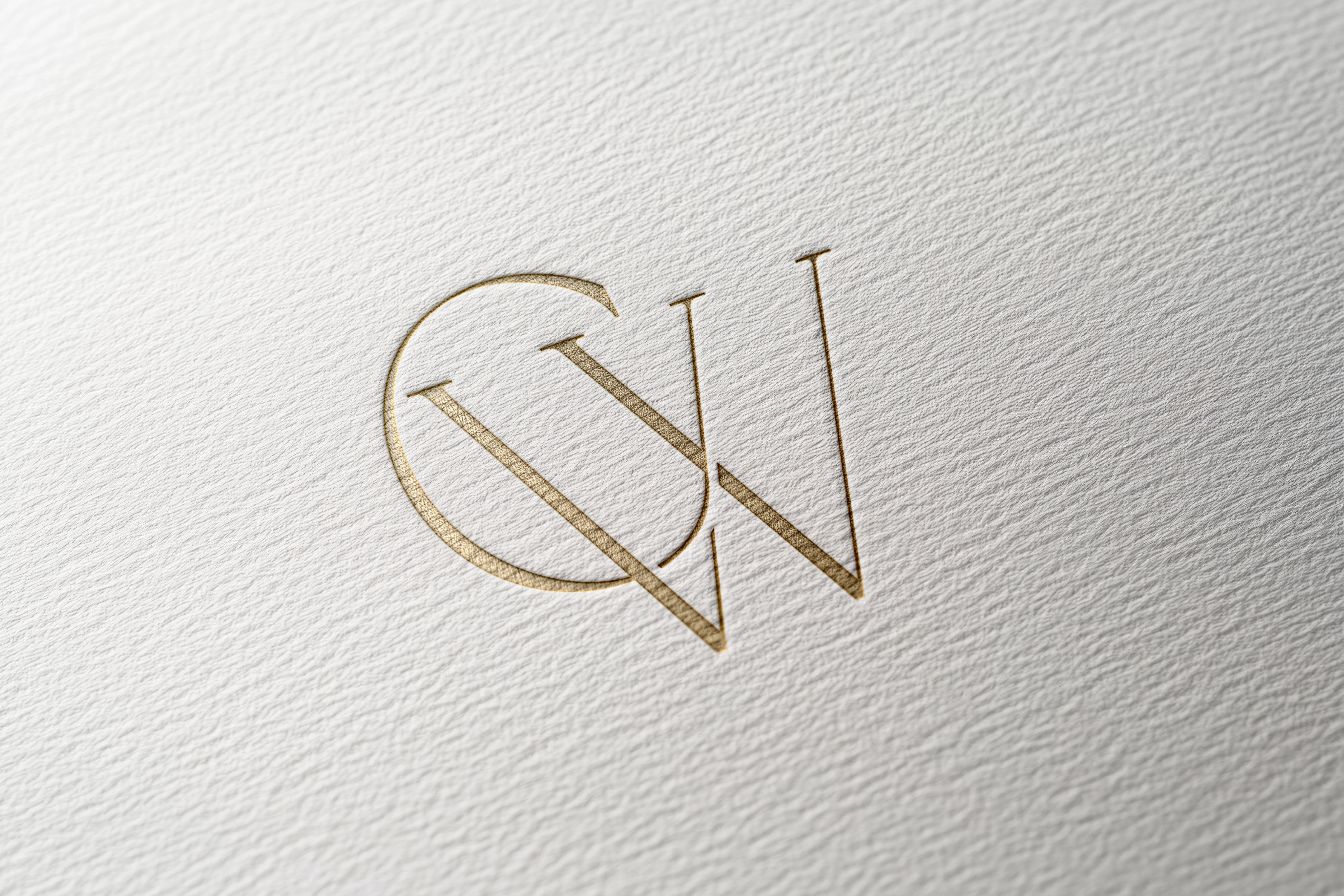 CW Monogram – Linked Letters
