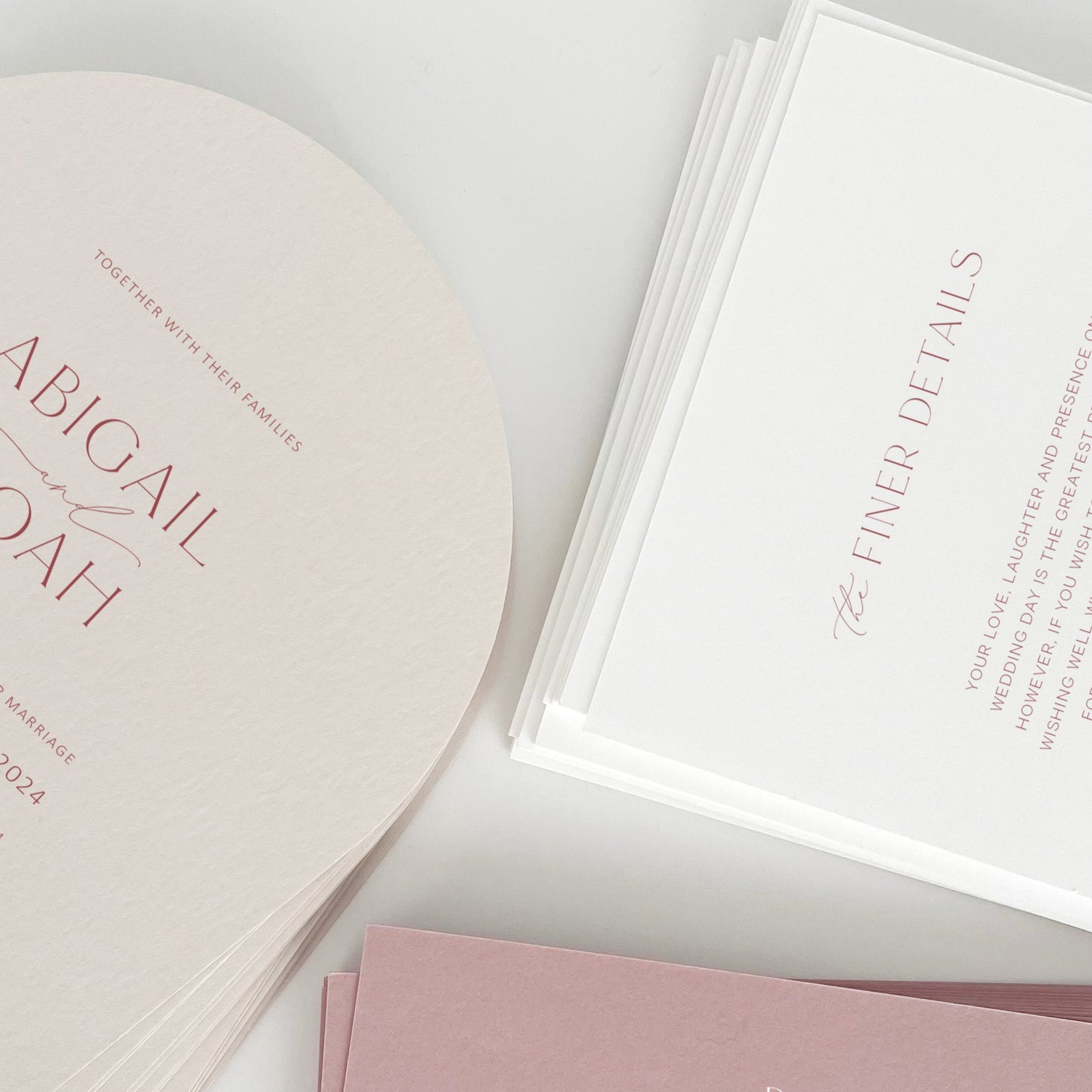 Athena Wedding Invitation