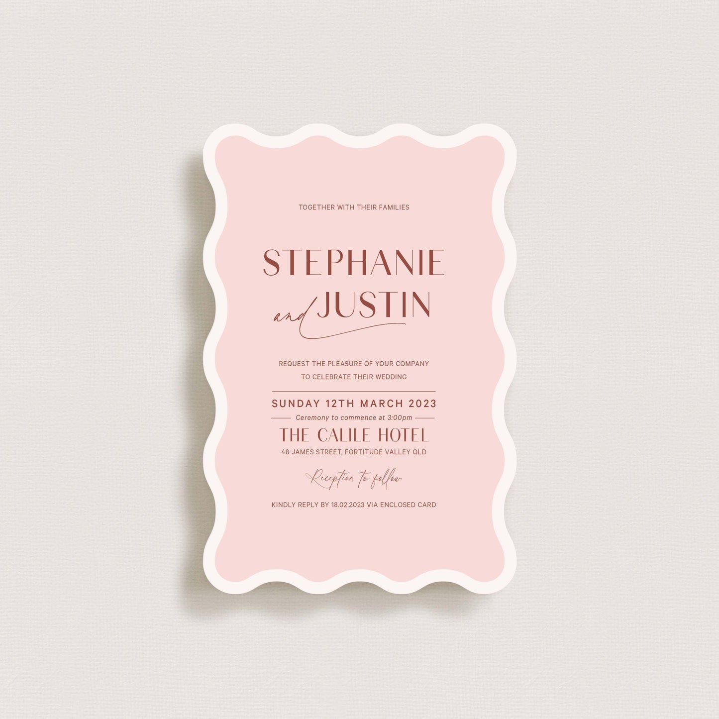 Beyond Wedding Invitation - Printable File