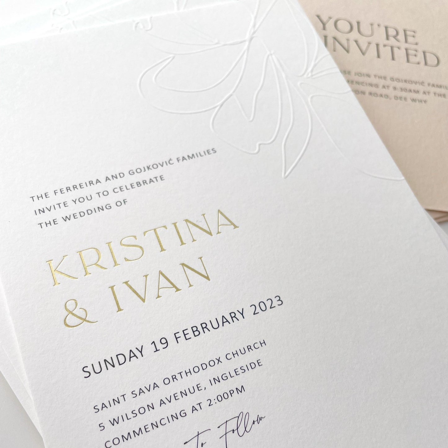 Devoted Wedding Invitation - Printable File