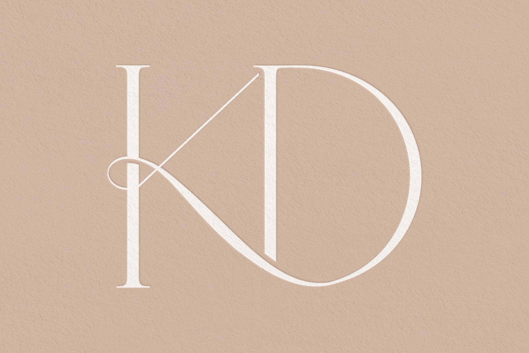 KD Monogram – Linked Letters