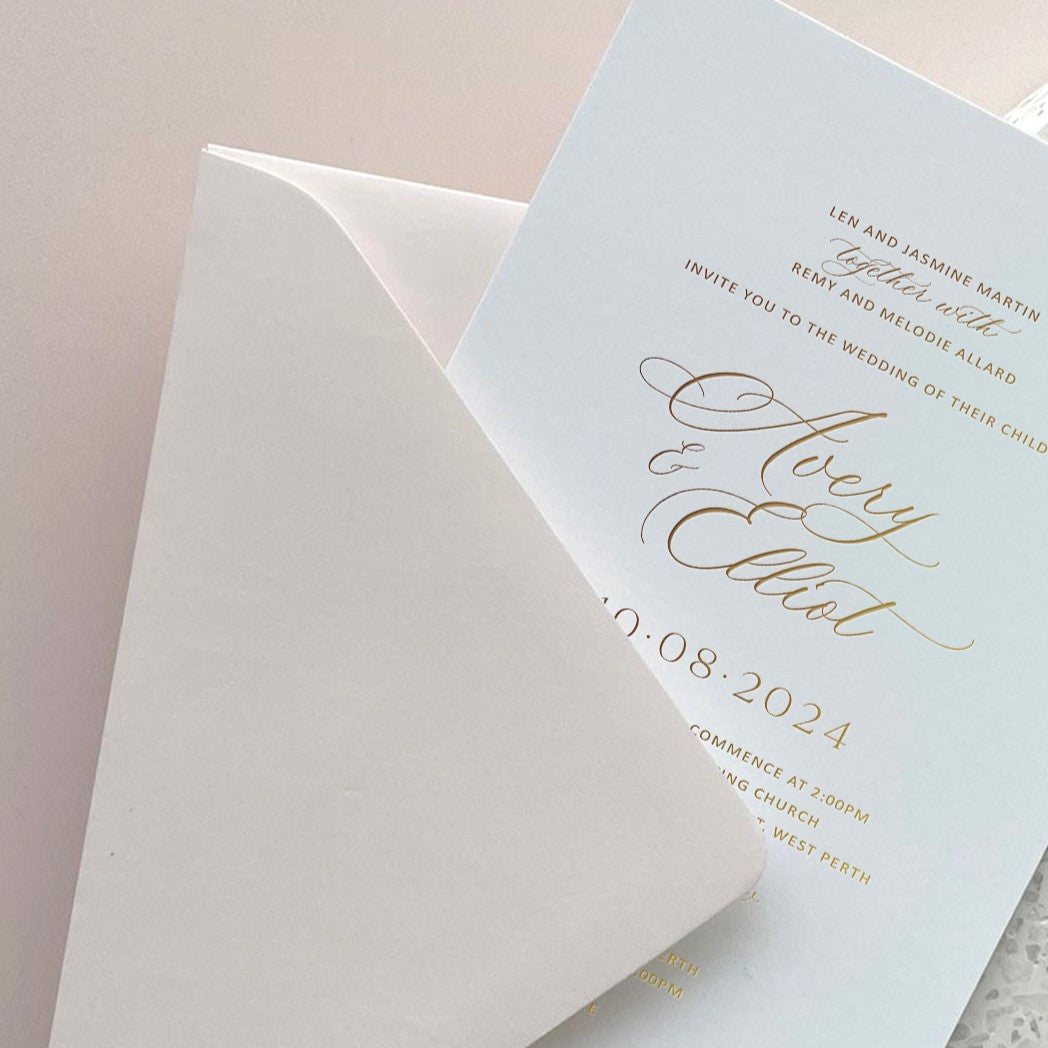 Promenade Wedding Invitation - Printable File