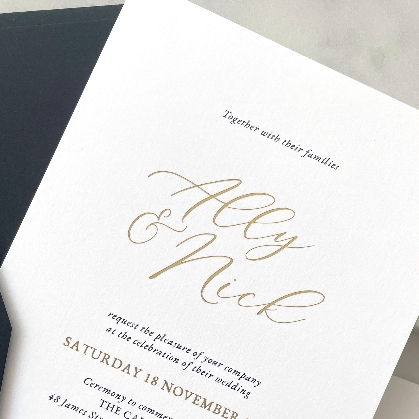 Serenity Wedding Invitation